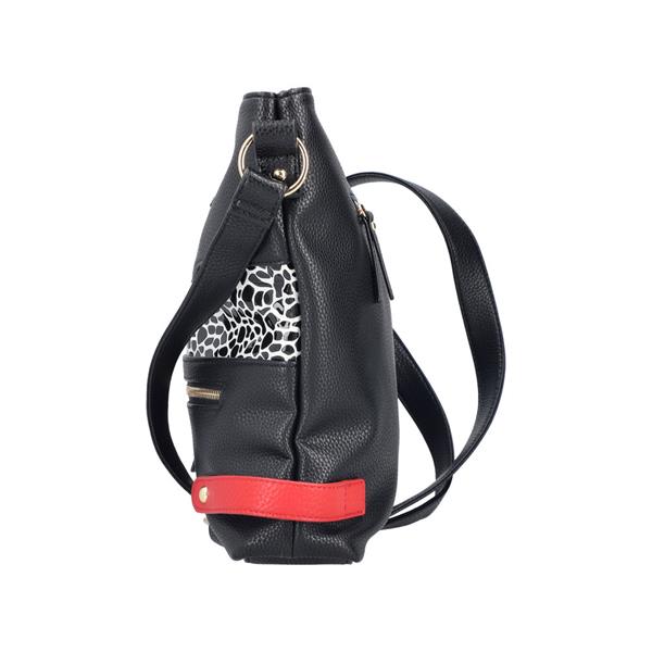 Rieker H1517-01 Black combi handbag