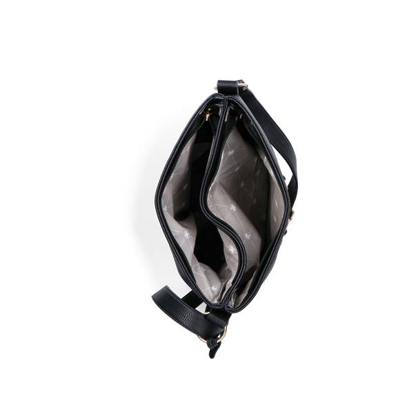 Rieker H1517-01 Black combi handbag