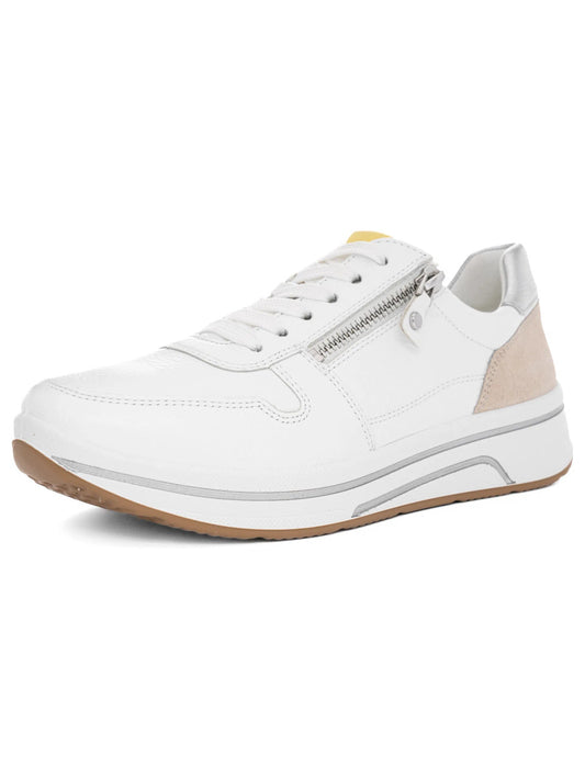 Ara 12-27540 Sapporo trainer white/lemon