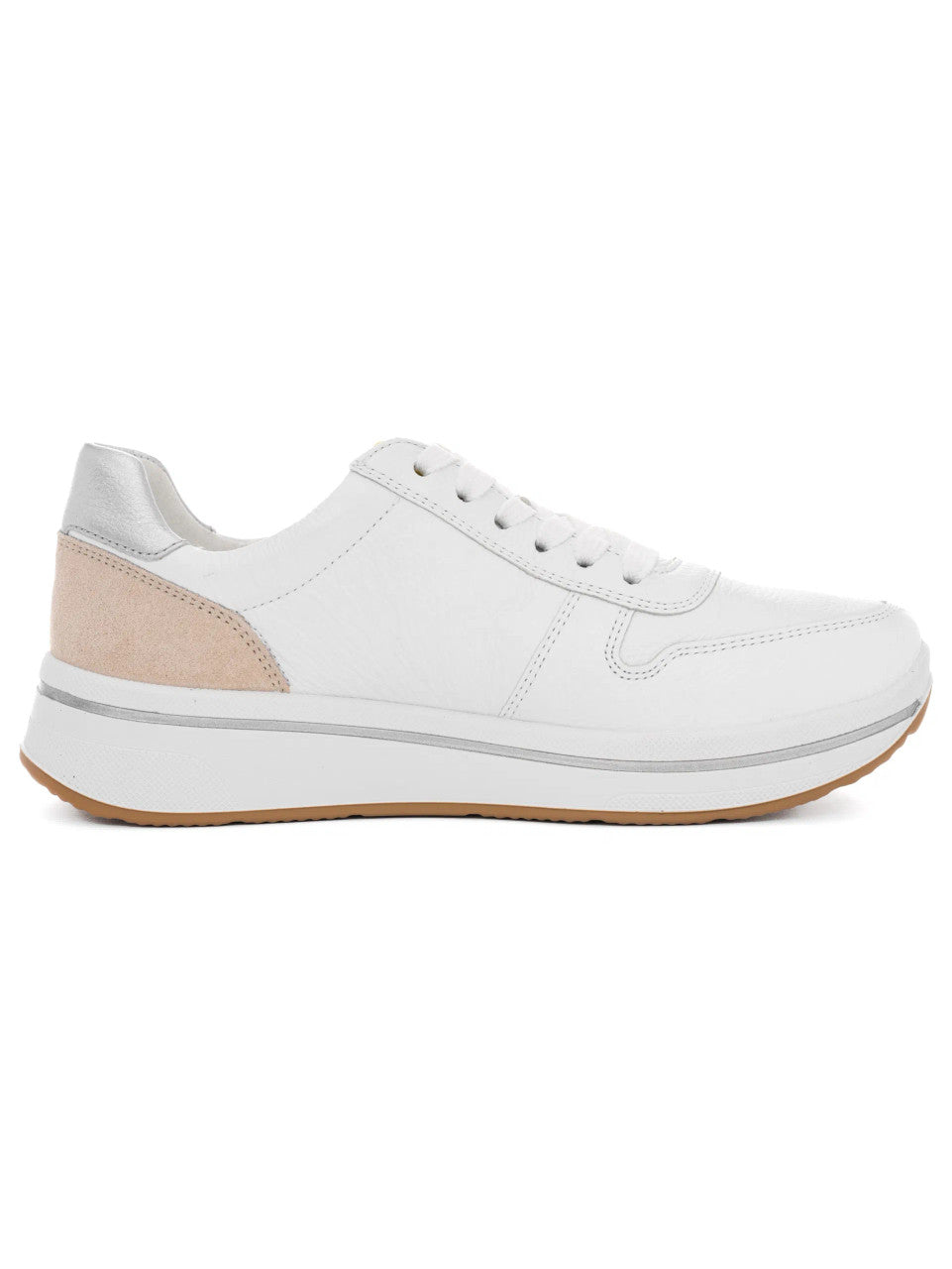 Ara 12-27540 Sapporo trainer white/lemon