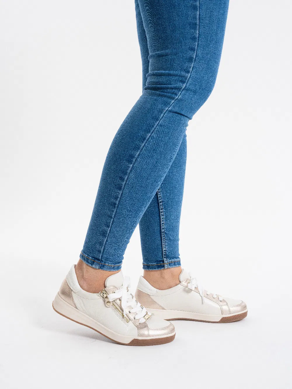 Ara Rom Cream Trainer 12-34432-63