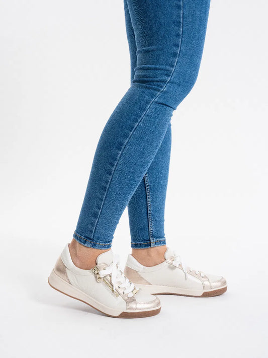 Ara Rom Cream Trainer 12-34432-63