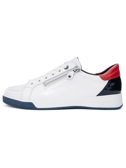 aRA 12-34432 WHITE/BLUE trainer