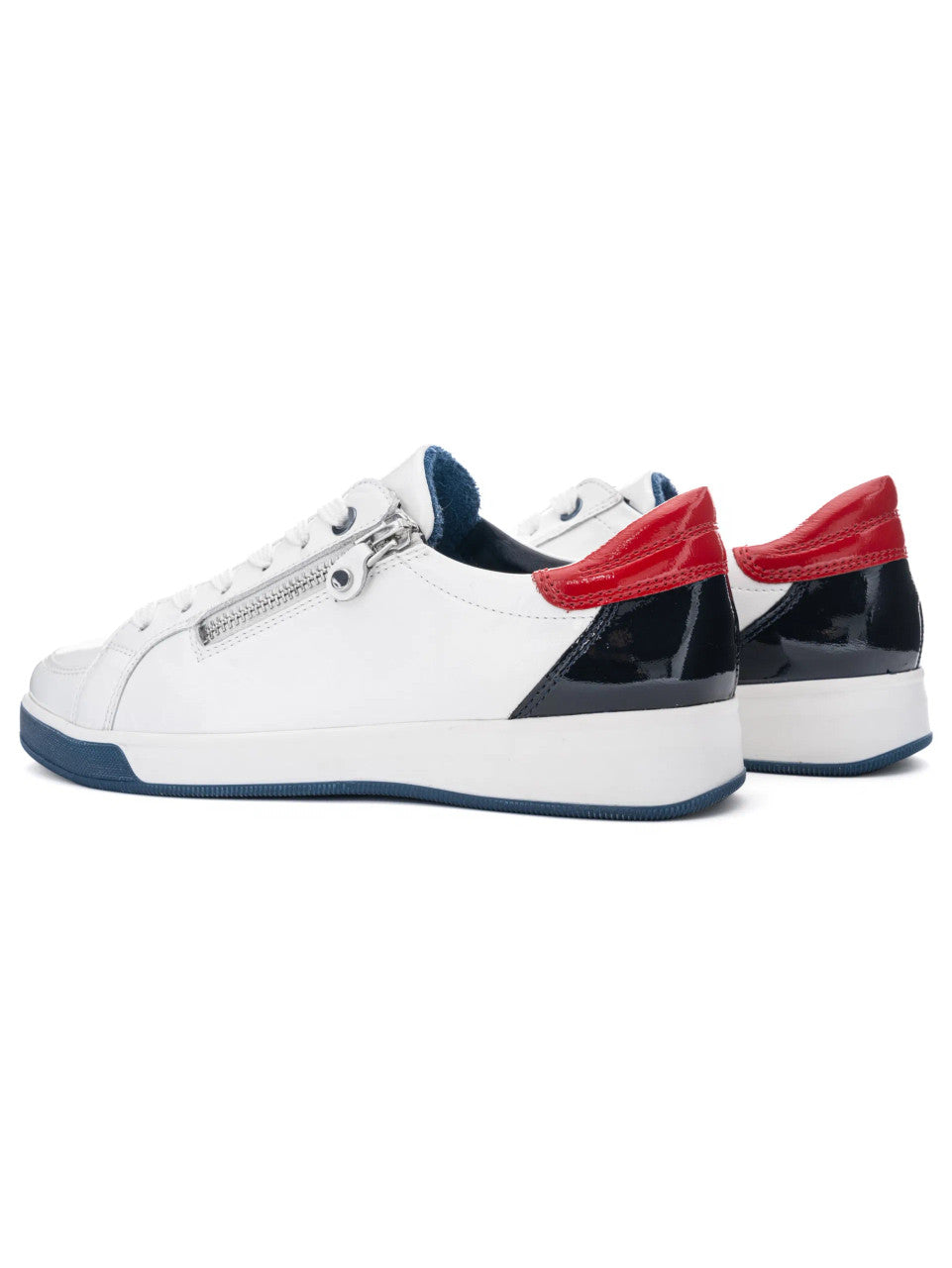 Ara 12-34432 navy/white trainer