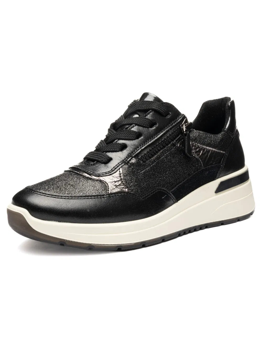 Ara Garda Black Trainer 12-57702-21