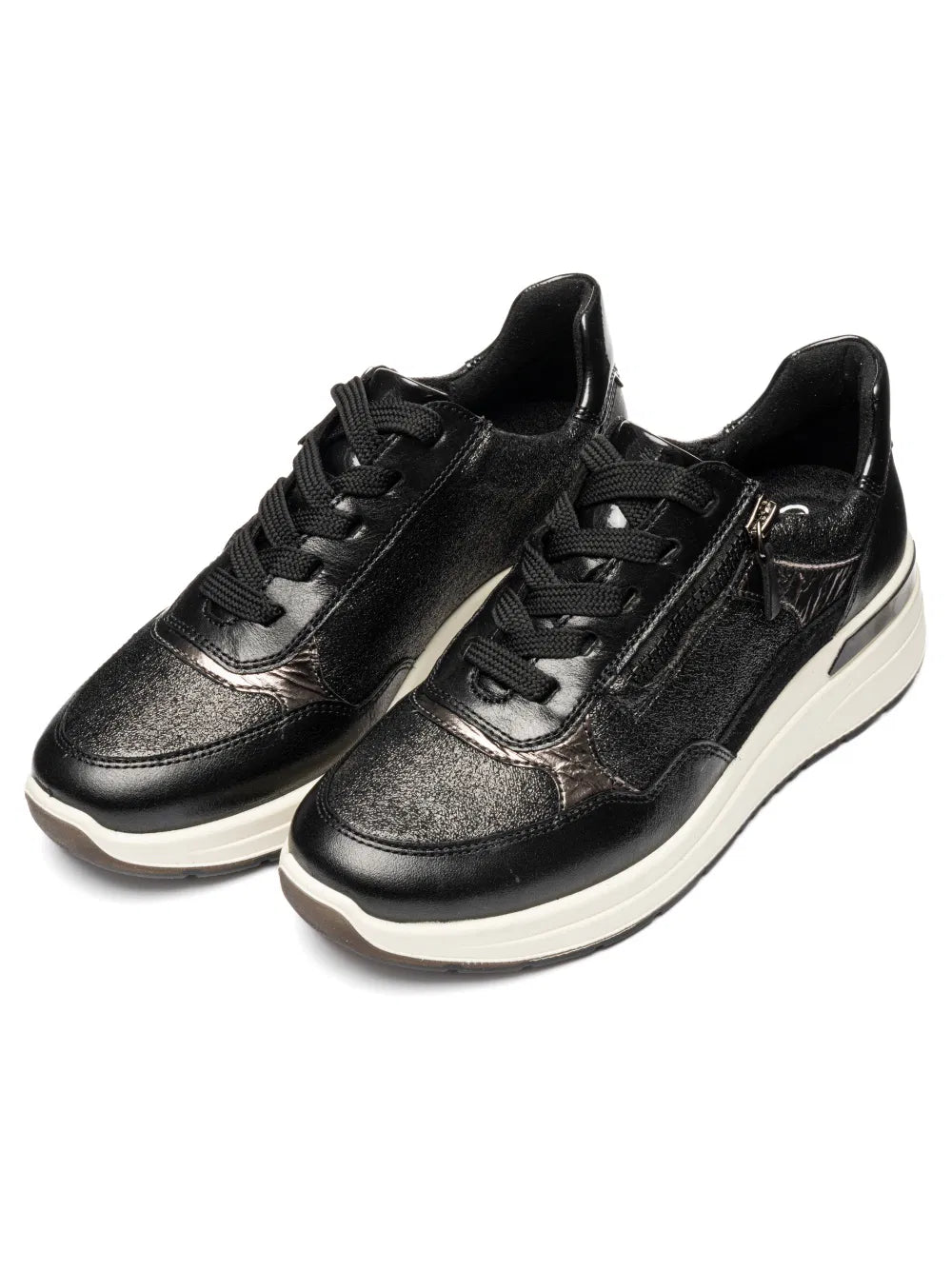 Ara Garda Black Trainer 12-57702-21