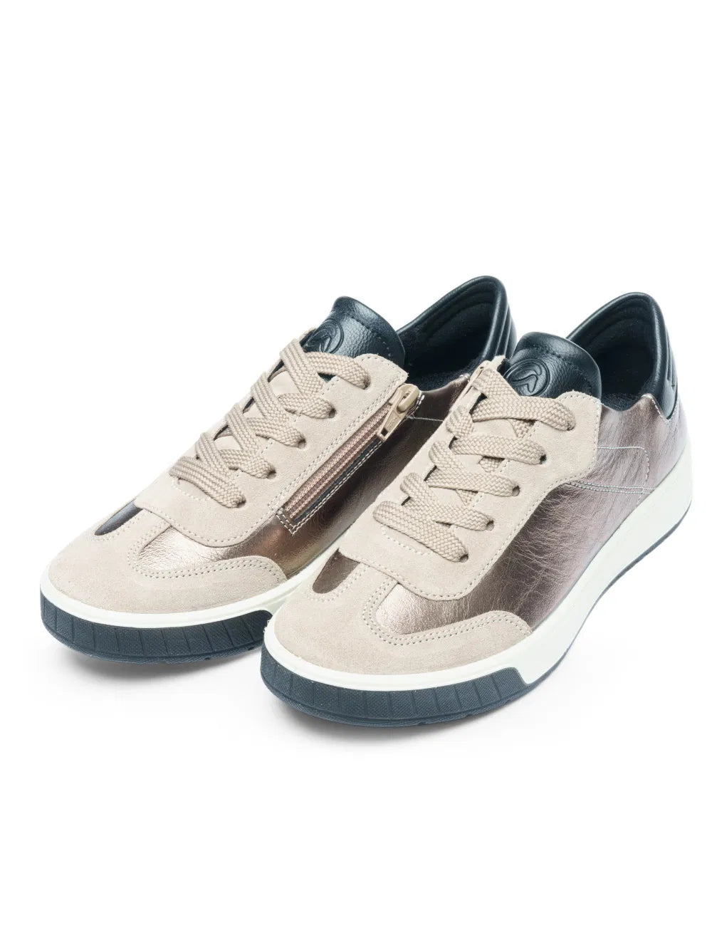 Ara 12-50006-05 CASHMERE/BLACK  TRAINER