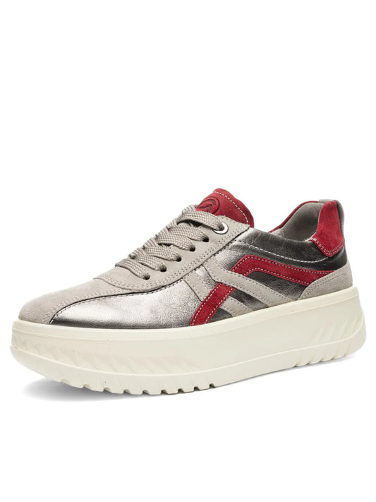 Ara 12-46710 cashmere/wildberry trainer