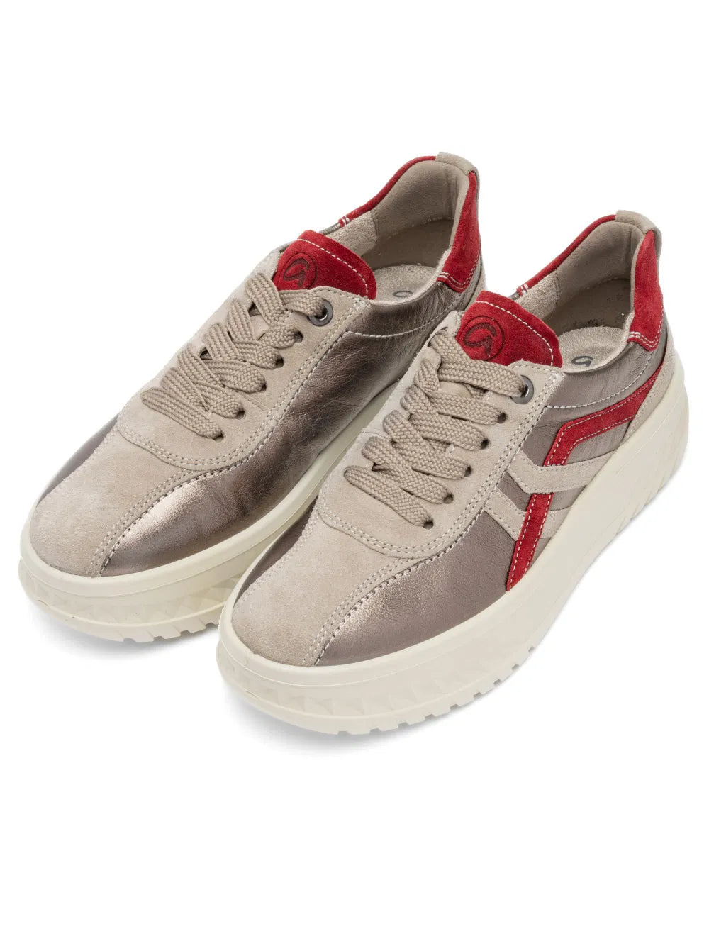 Ara 12-46710 cashmere/wildberry trainer