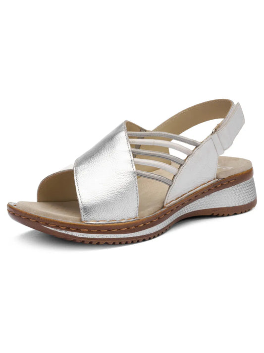 Ara Hawaii silver sandal 12-29012-12