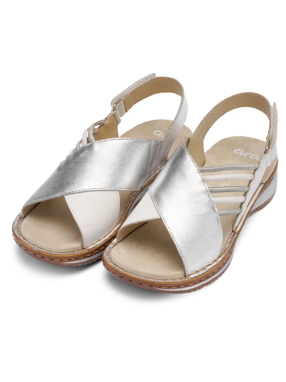 Ara Hawaii silver sandal 12-29012-12