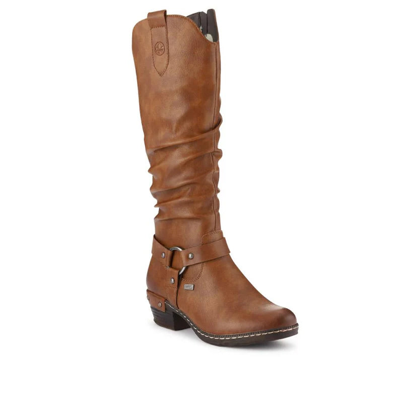 Rieker 93670-24 brown boot