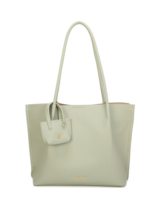 Lapis Large Shopper Bag - New Sage