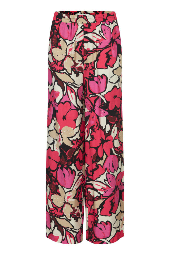 Byjanina Aop Pants (raspberry sorbet)