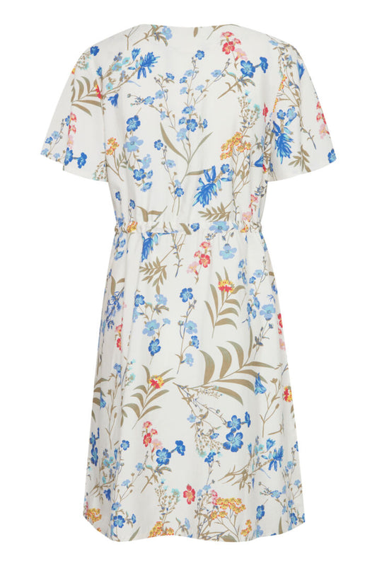 Byimilda Button Dress (marshmallow mix)