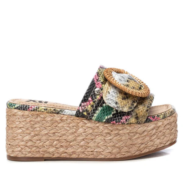 Xti Platform Snake Sandal 142697