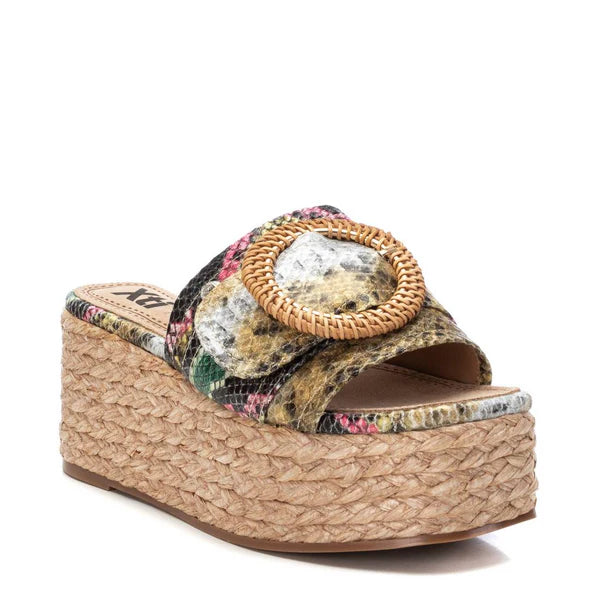 Xti Platform Snake Sandal 142697