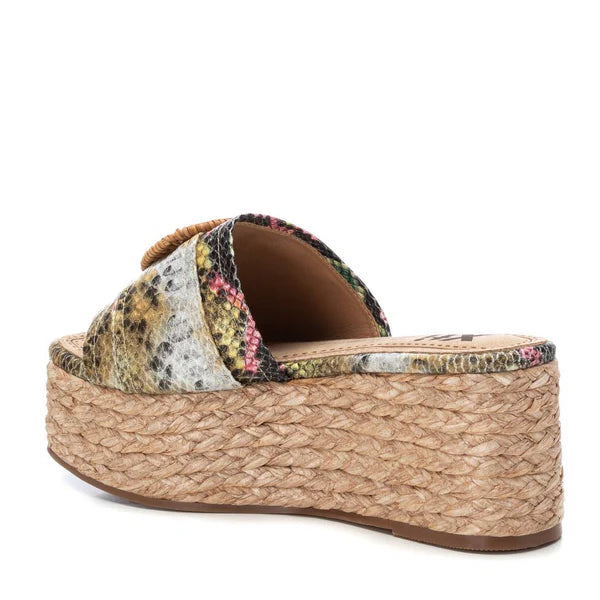 Xti Platform Snake Sandal 142697