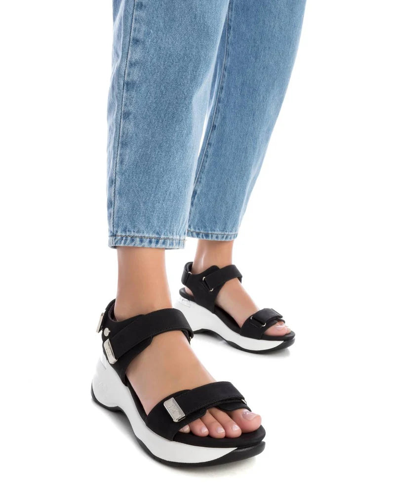 Xti Black Sandal 142827