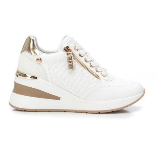 Xti White Wedge Trainer 143071