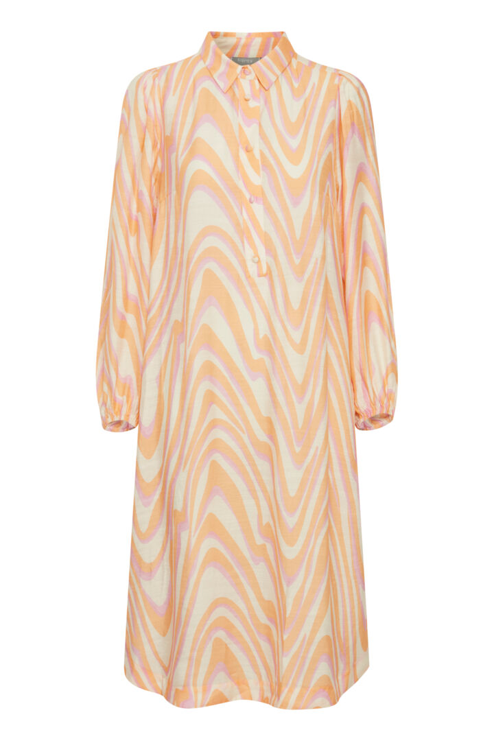 Frariana Dress (apricot wash)