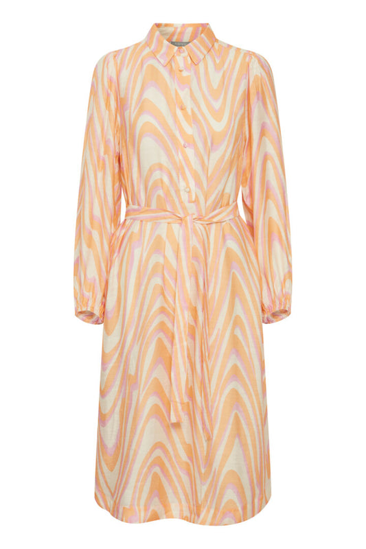 Frariana Dress (apricot wash)