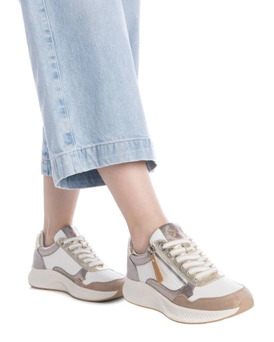 Xti Beige Trainer 143928