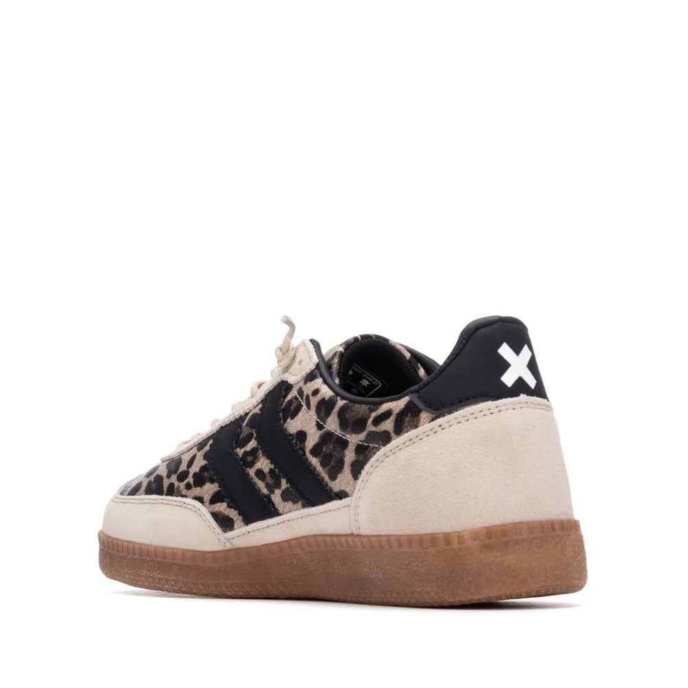 Xti Beige leopard Trainer 144159