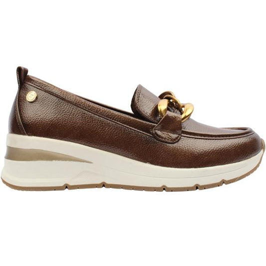 X.t.i Taupe slip on 144224