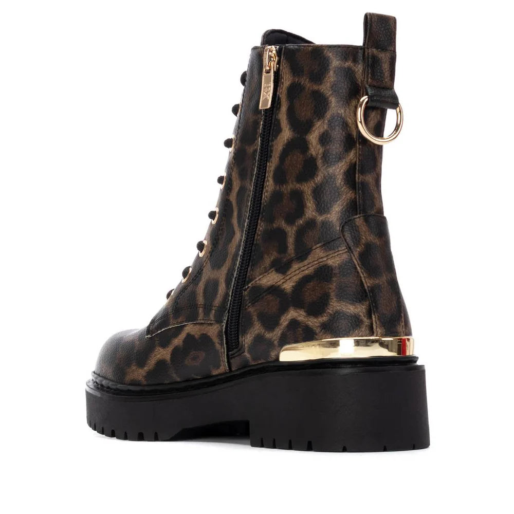 Xti leopard ankle boot 144391
