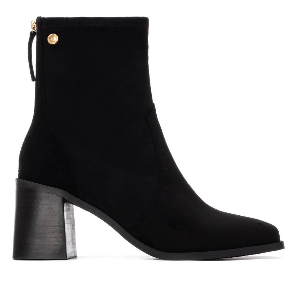 Xti Black Heeled Boot 144643