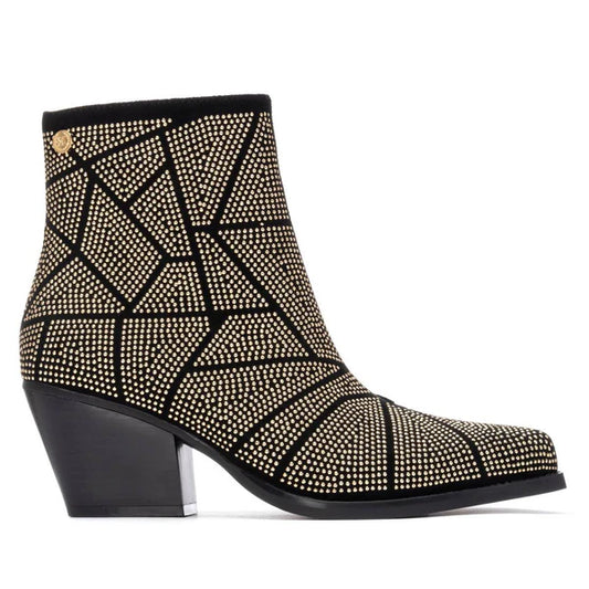 Xti Gold Studded Boot 144670