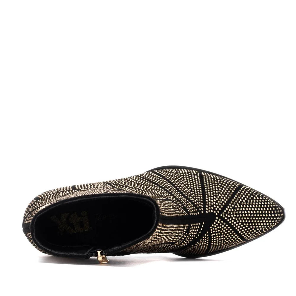 Xti Gold Studded Boot 144670