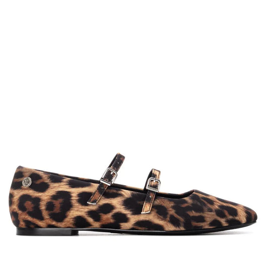 Xti Leopard Ballerina Flats 144701