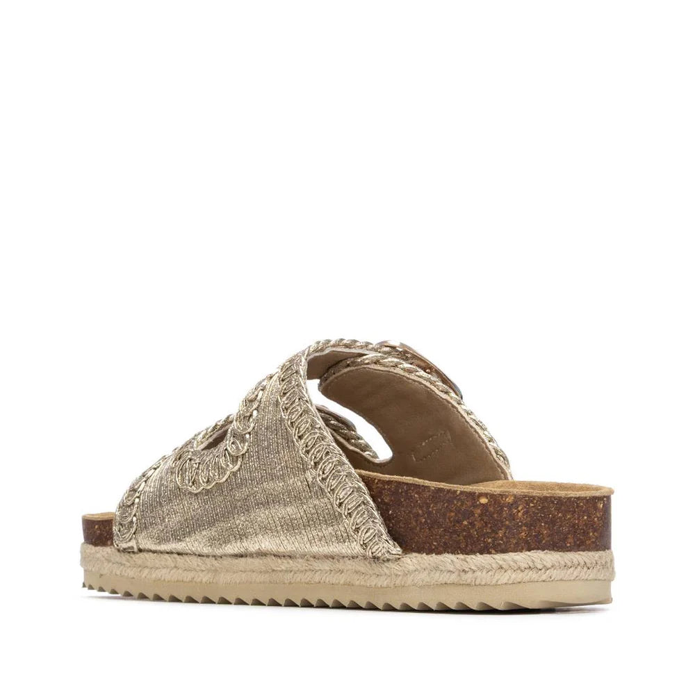 Xti Gold Sandal 145072