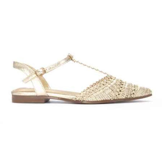 X.t.i 145136 gold flats