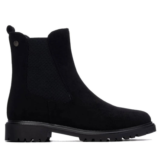 Xti Black Suede Boot 146242