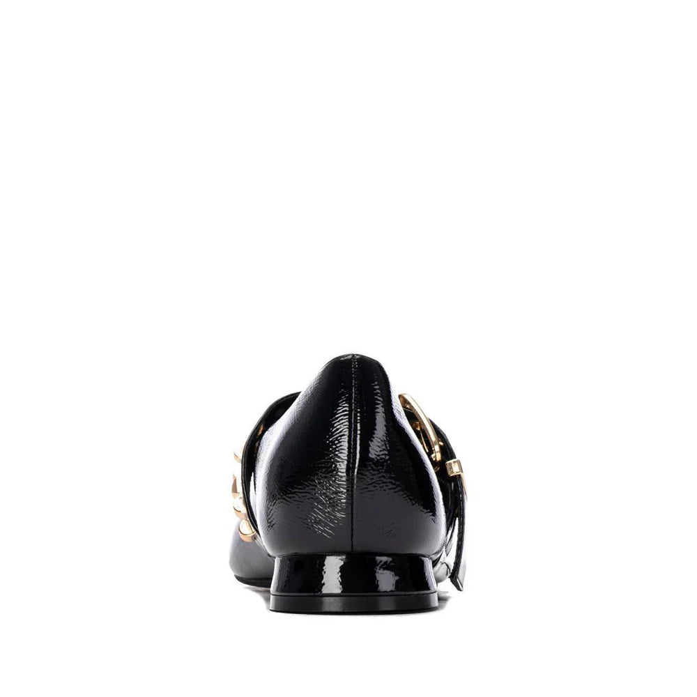 Xti Black Patent Shoe 146418