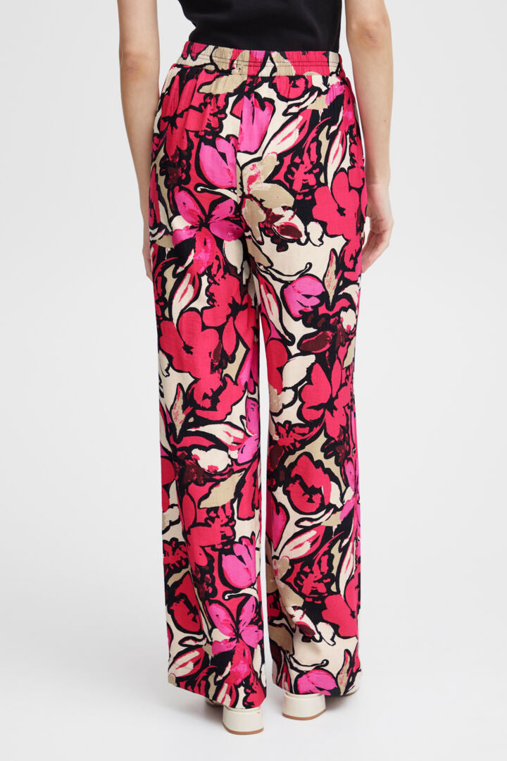 Byjanina Aop Pants (raspberry sorbet)