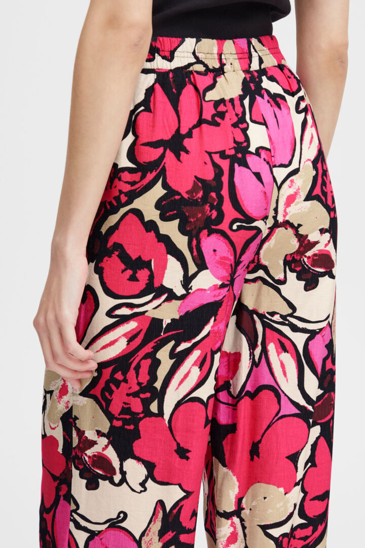 Byjanina Aop Pants (raspberry sorbet)