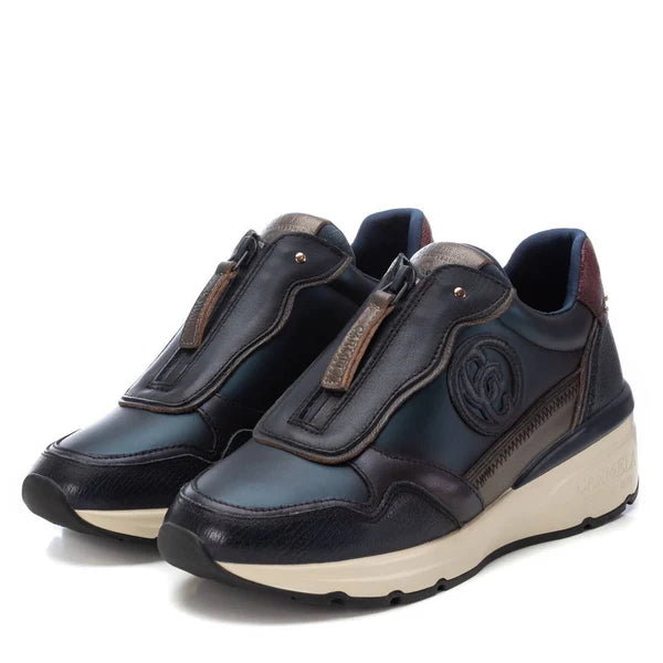 Carmela Navy Wedge Trainer 161830