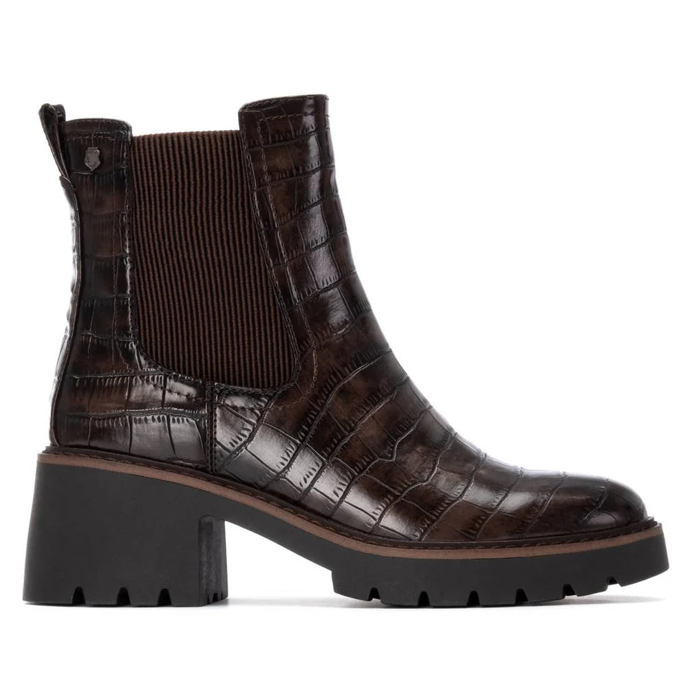 Carmela Brown Croc Boot 162563