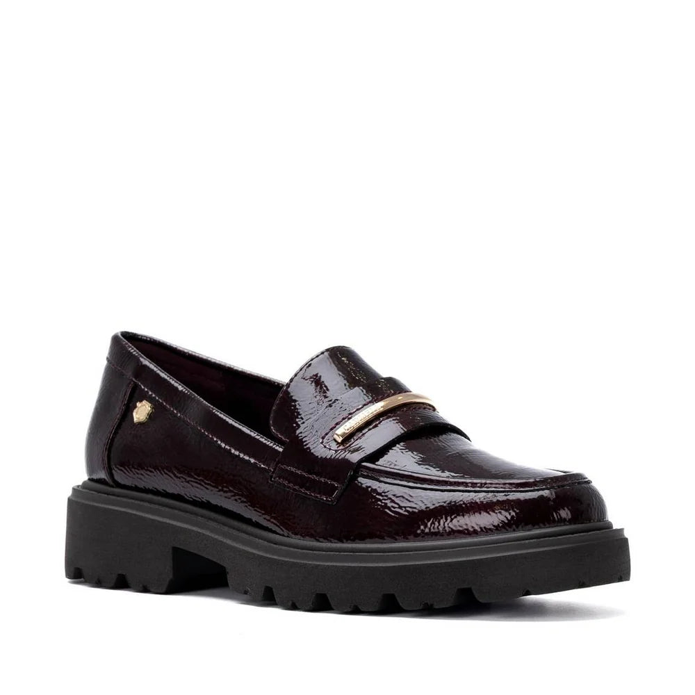Carmela Burgundy Patent Loafer 164378