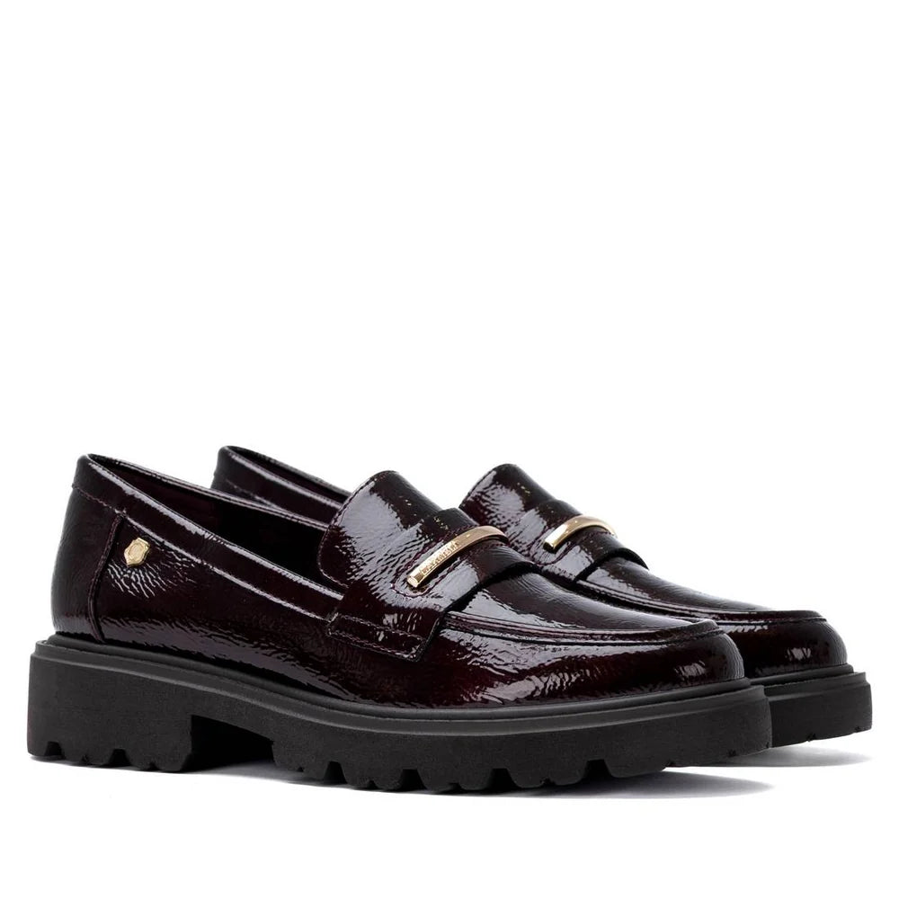 Carmela Burgundy Patent Loafer 164378