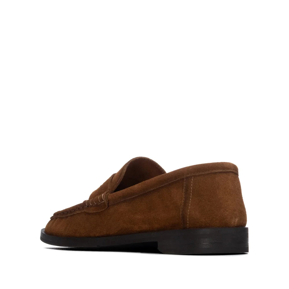 Carmela Camel Suede Loafer 164389
