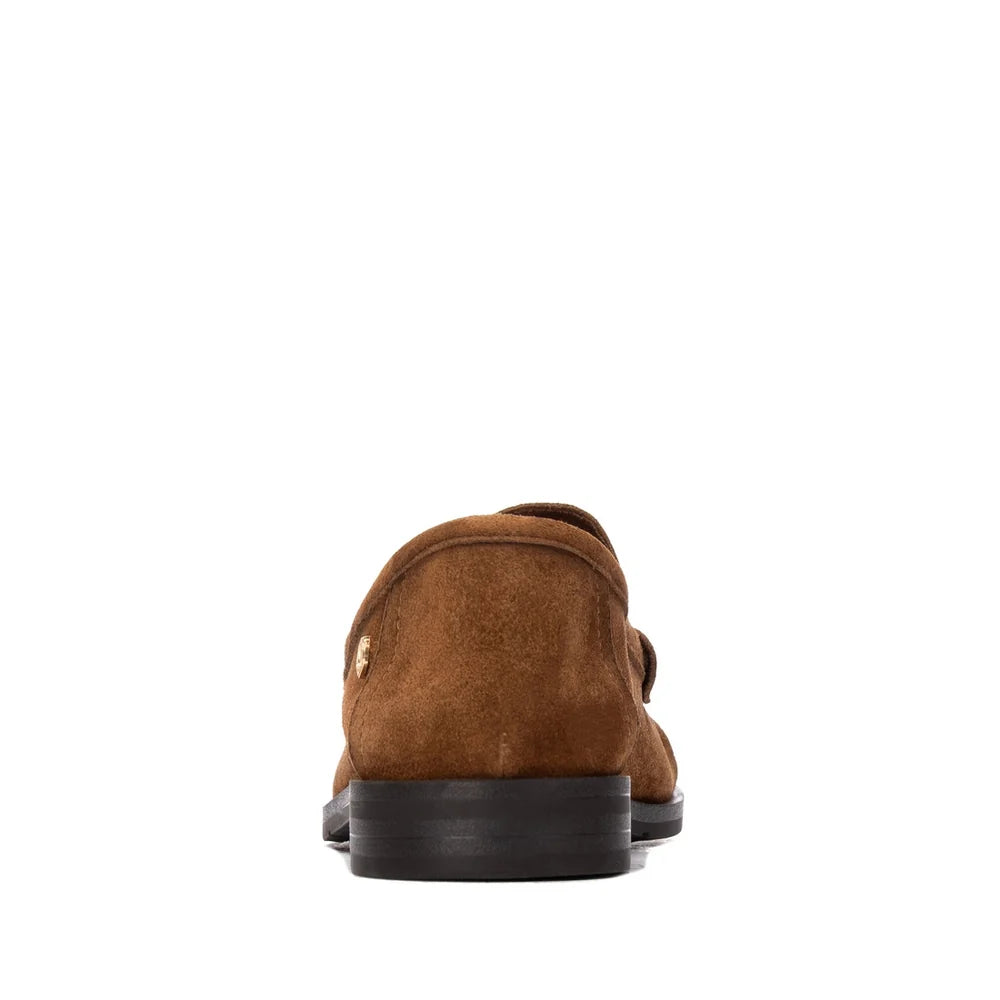 Carmela Camel Suede Loafer 164389