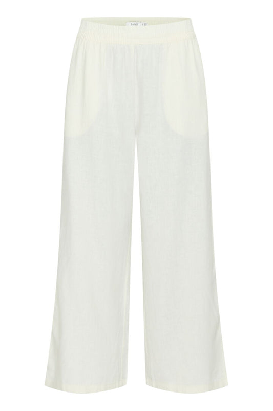 Byfalakka Crop Pants (White)