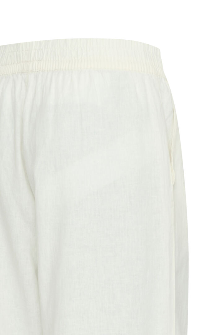Byfalakka Crop Pants (White)