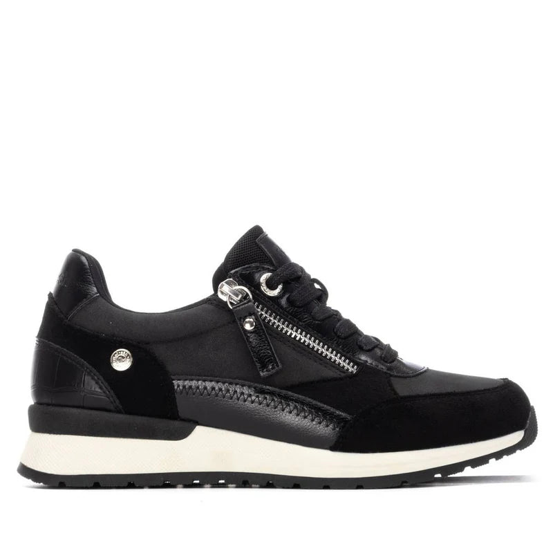 Refresh Black side zip trainer 172959