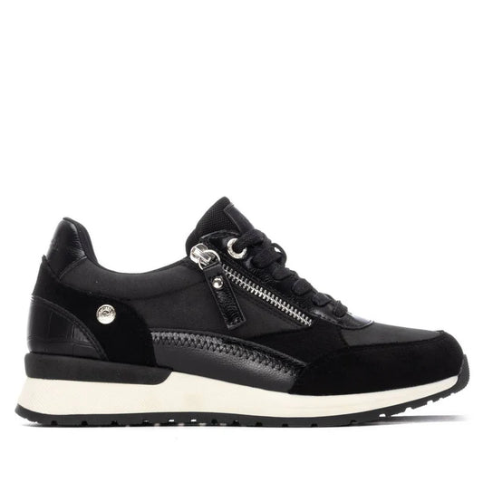 Refresh Black side zip trainer 172959